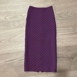 Cute thick American Apparel chevron pencil skirt ✨